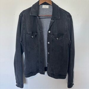Z supply denim knit jacket